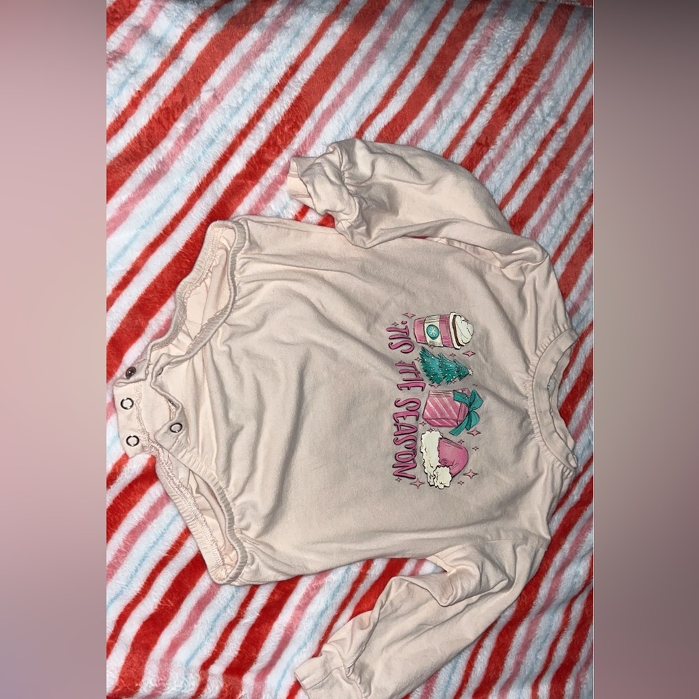 Christmas bubble romper